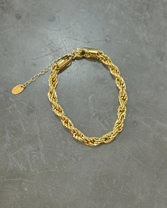 PULSERA ENTORCHADA GRUESA