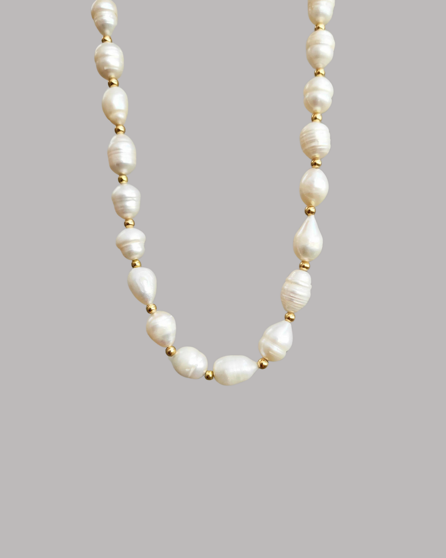 COLLAR PERLAS GRANDES Y MINI BALINES