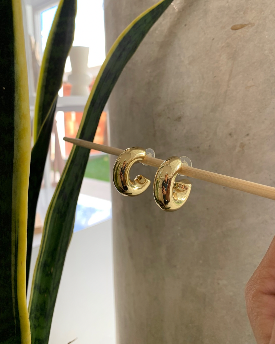 ZARCILLOS HOOPS DORADO