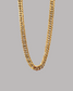 COLLAR ESLABONES ACERO DORADO
