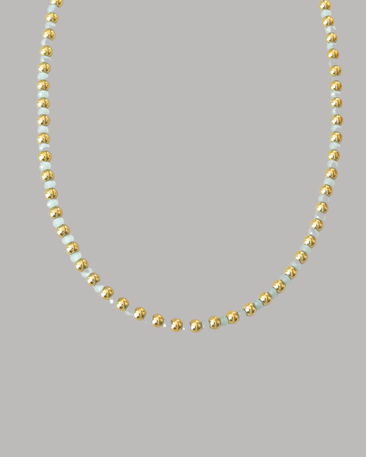 COLLAR BALINES AZUL CLARO