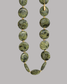 COLLAR PIEDRAS JASPE OLIVA