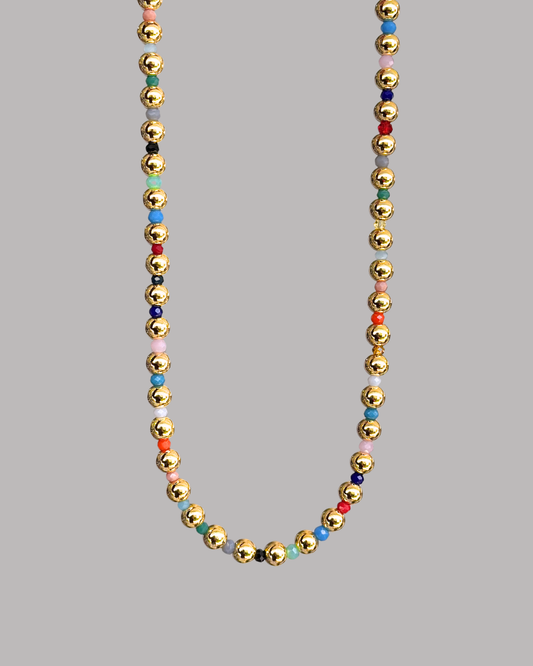 COLLAR BALINES MEDIANOS MULTICOLOR