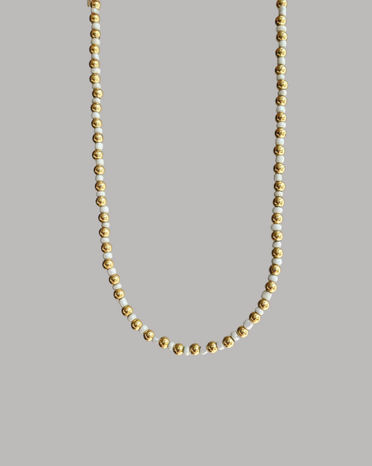 COLLAR BALINES CREMA