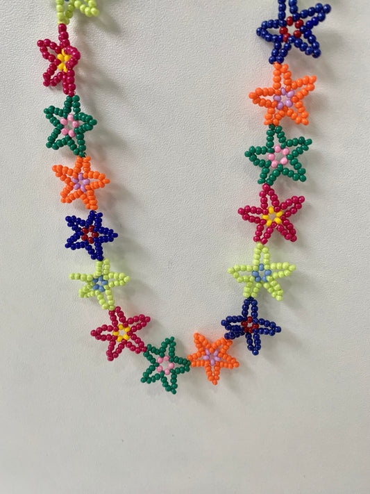 COLLAR ESTRELLAS MARINA