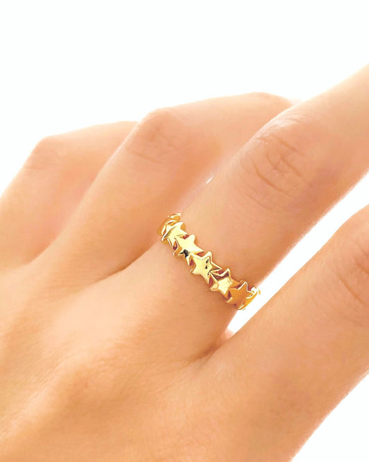 ANILLO ESTRELLAS PEQUEÑAS